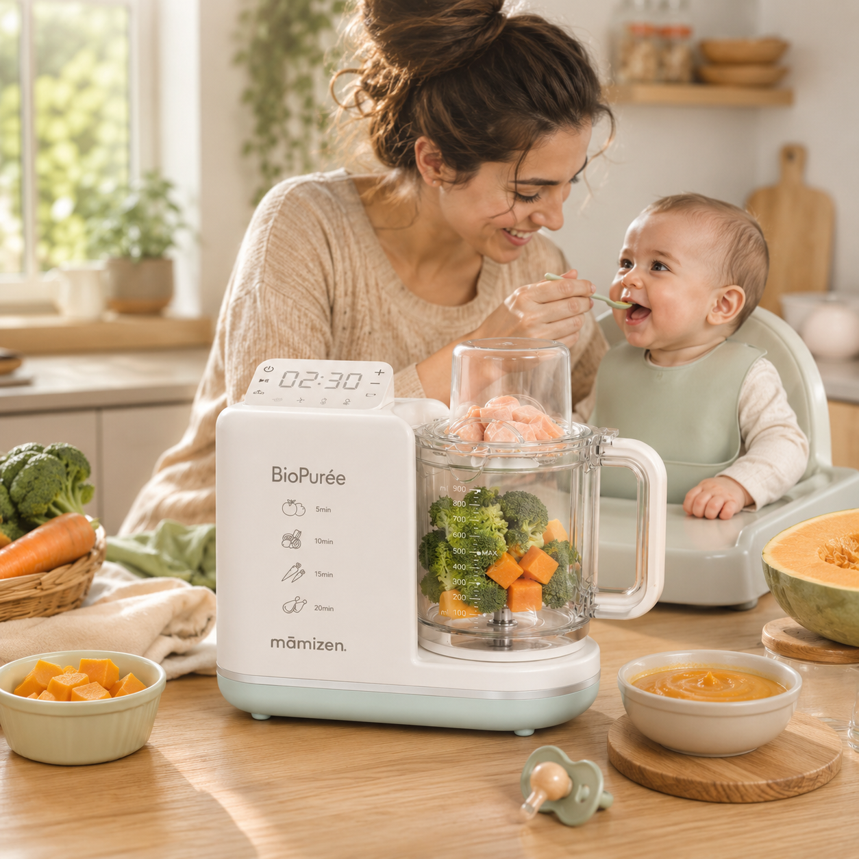 Comment gagner du temps dans la préparation des repas de bébé ?