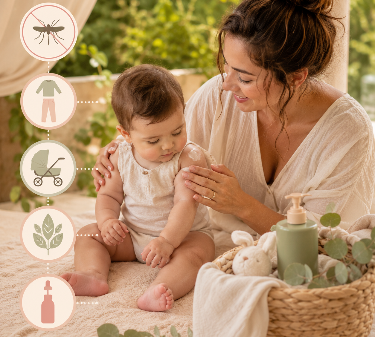 Les piqûres de moustiques chez bébé : comment protéger sa peau ?