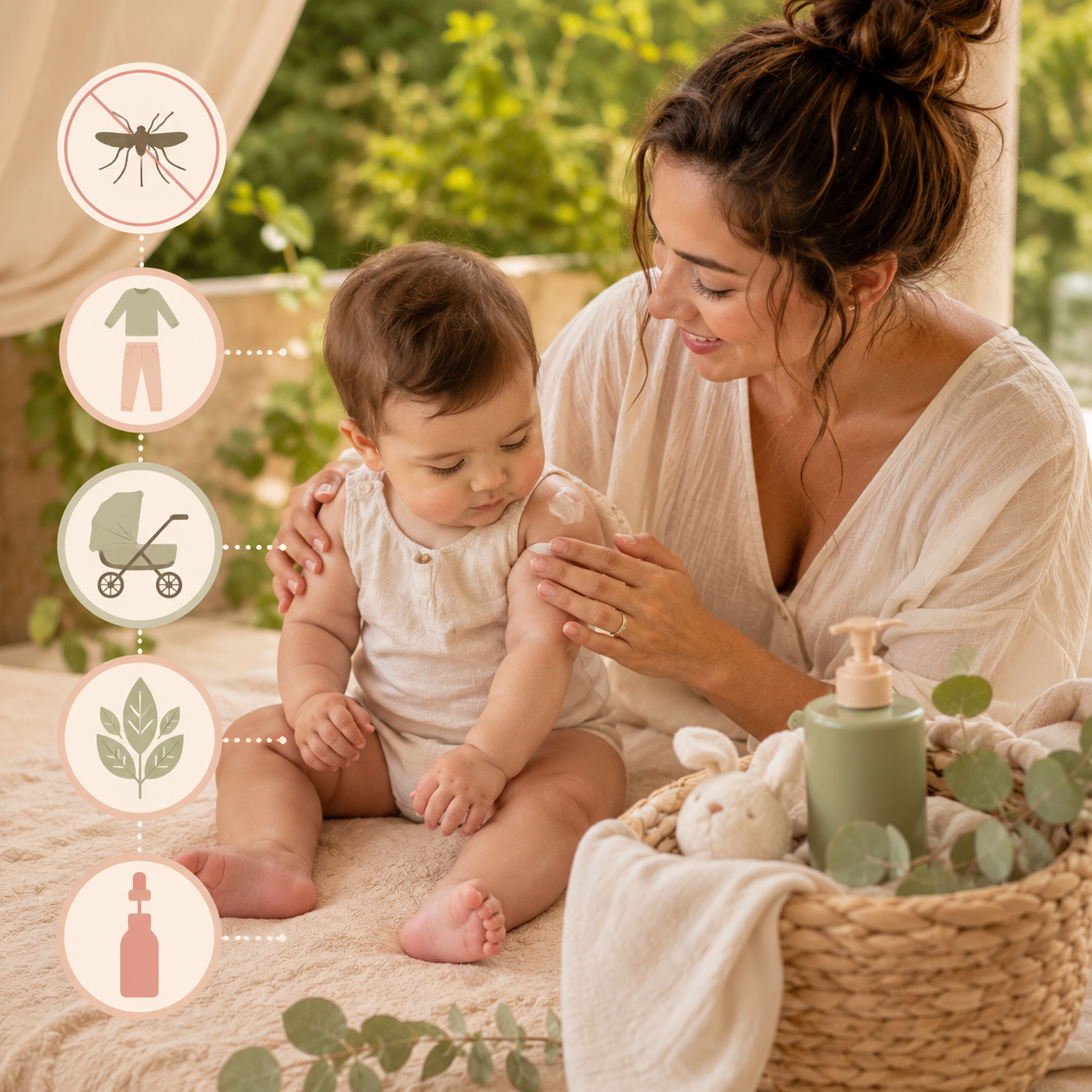 Les piqûres de moustiques chez bébé : comment protéger sa peau ?