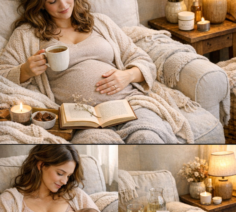 ❄️ Comment créer une routine cocooning pendant la grossesse et l’allaitement en hiver ?
