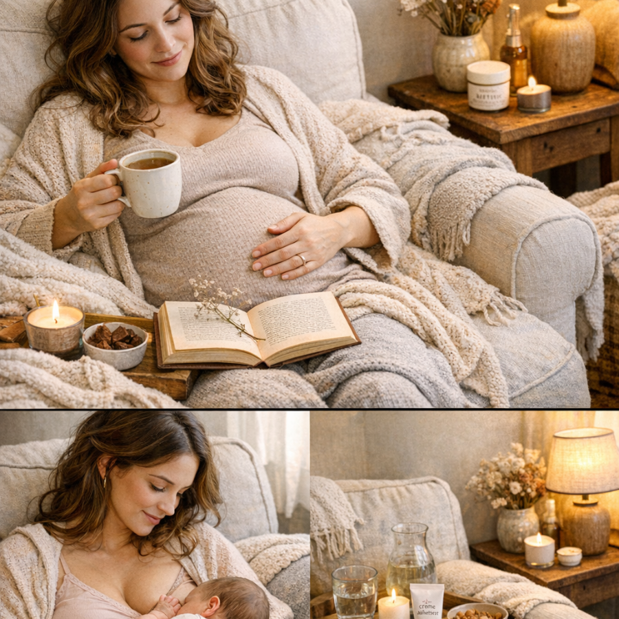 ❄️ Comment créer une routine cocooning pendant la grossesse et l’allaitement en hiver ?
