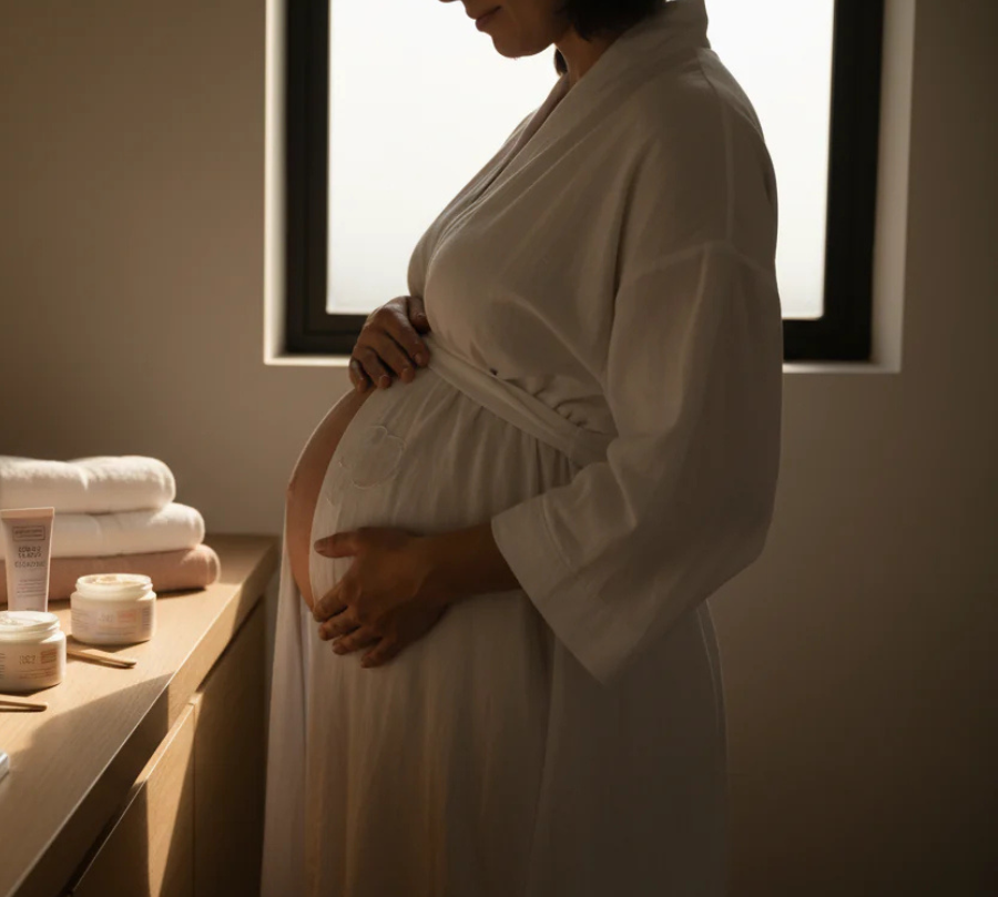 Routine bien-être pendant la grossesse : les gestes essentiels pour une peau douce et protégée