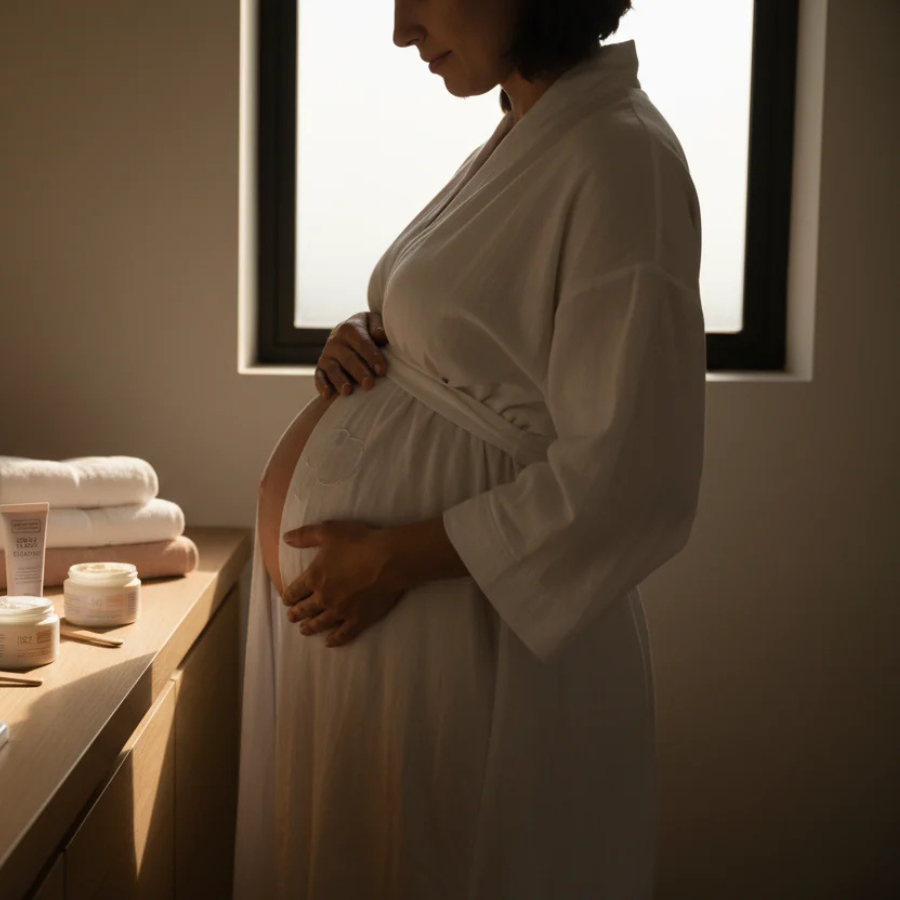 Routine bien-être pendant la grossesse : les gestes essentiels pour une peau douce et protégée