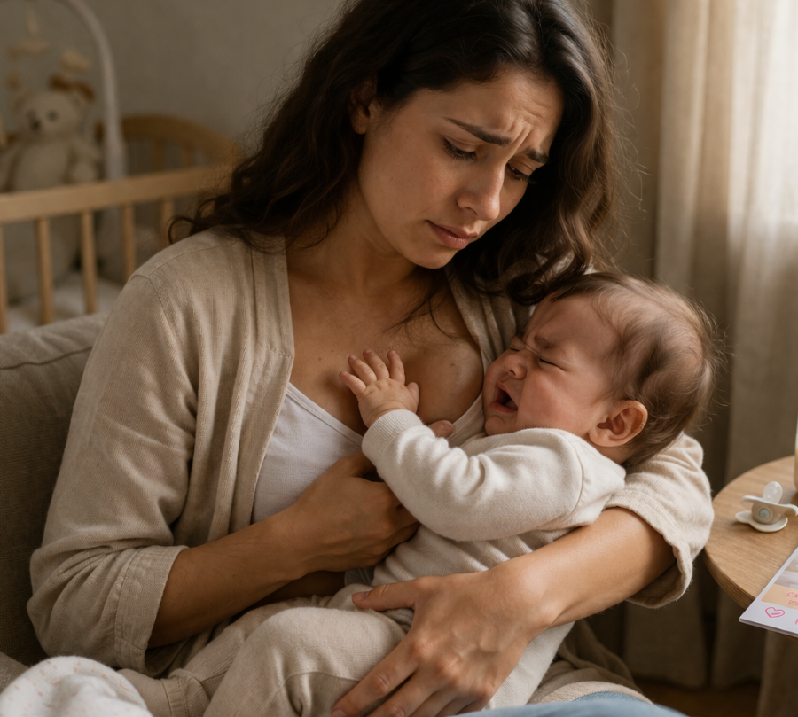 mamelons irrités allaitement