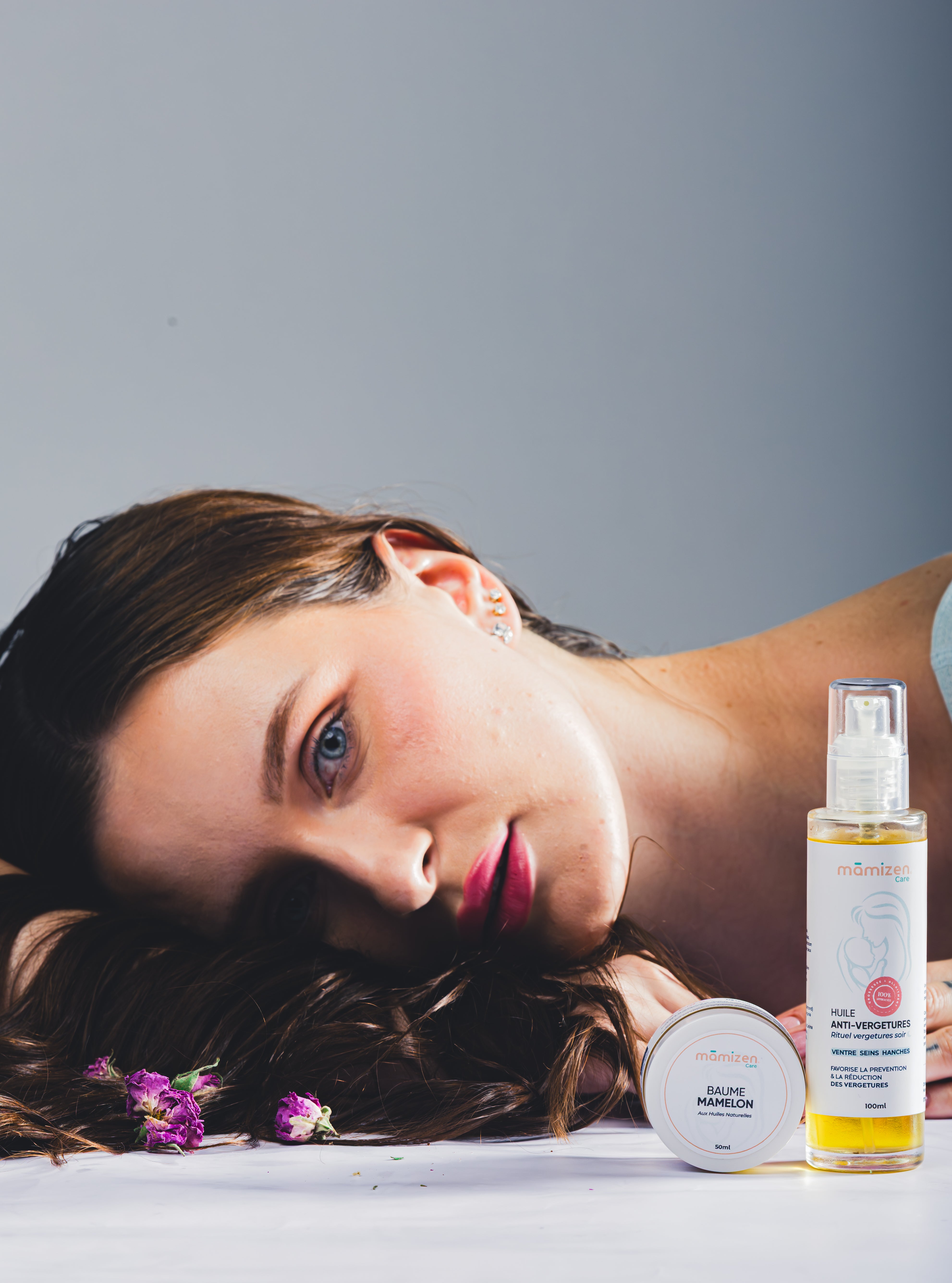 Huile Anti-Vergetures – Grossesse & Post-Partum – Mamizen Care