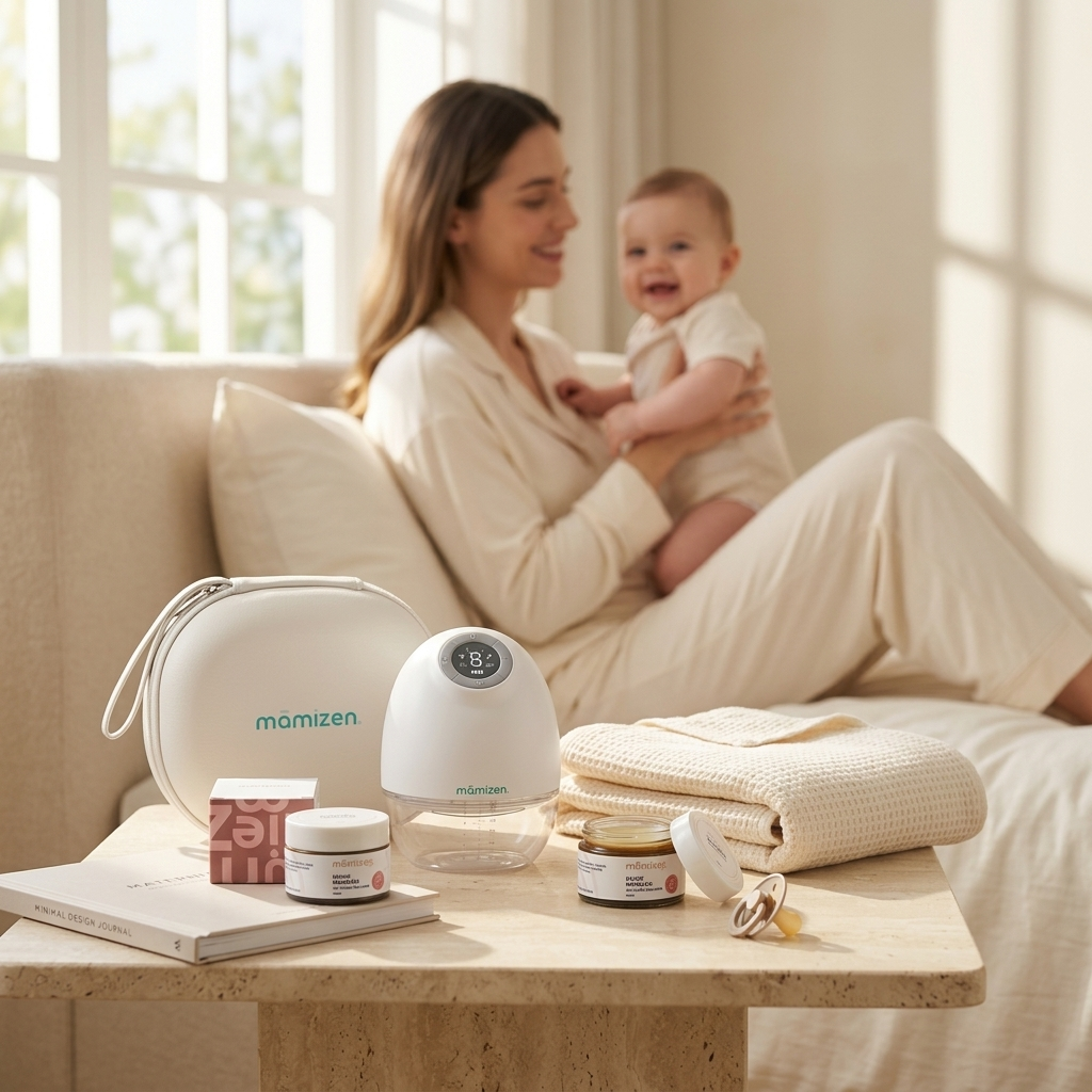 Duo Allaitement Essentiel Mamizen | Tire-lait + Baume Mamelon