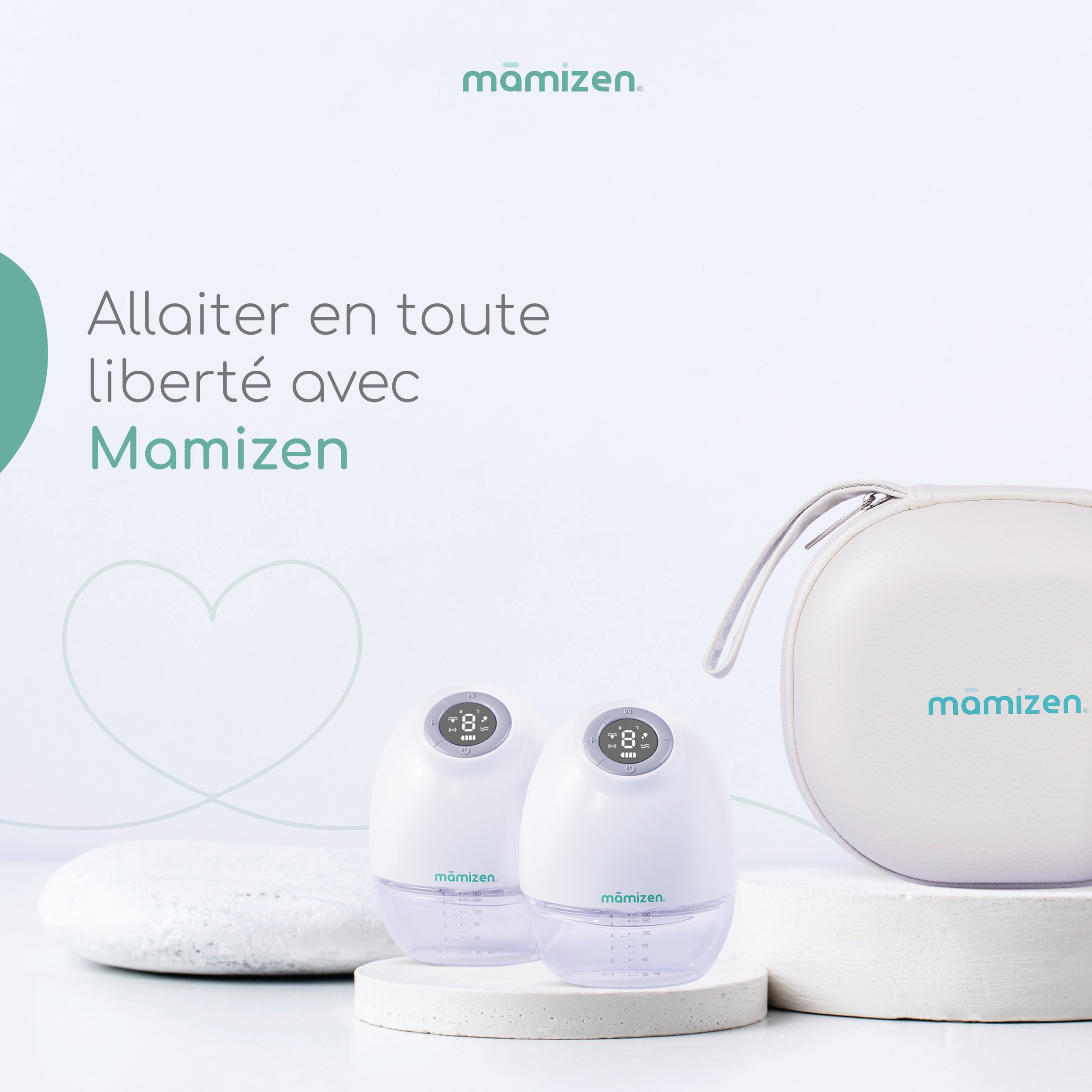 Mamizen Tire-lait électrique mains libres – S-Smart