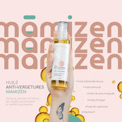 Huile Anti-Vergetures – Grossesse & Post-Partum – Mamizen Care