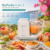 Mamizen BioPurée™ – Robot Culinaire Bébé Intelligent 6-en-1 - Promo Lancement