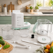 Mamizen BioPurée™ – Robot Culinaire Bébé Intelligent 6-en-1 - Promo Lancement