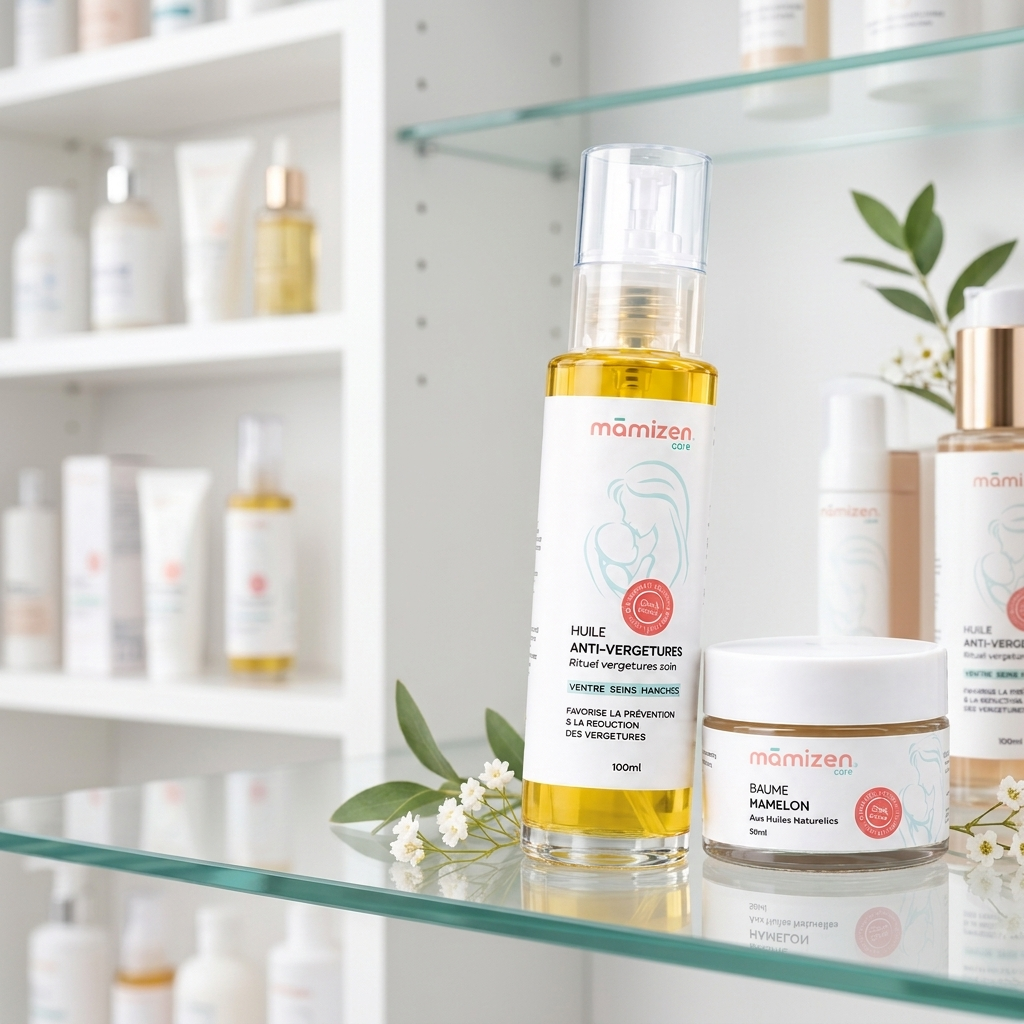 Pack Duo Huile Anti-Vergetures & Baume Mamelons