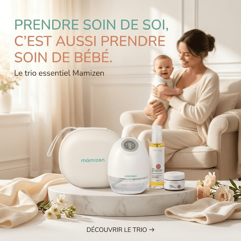 Coffret Maternité Mamizen | Tire-Lait mains libres & Soins Maman