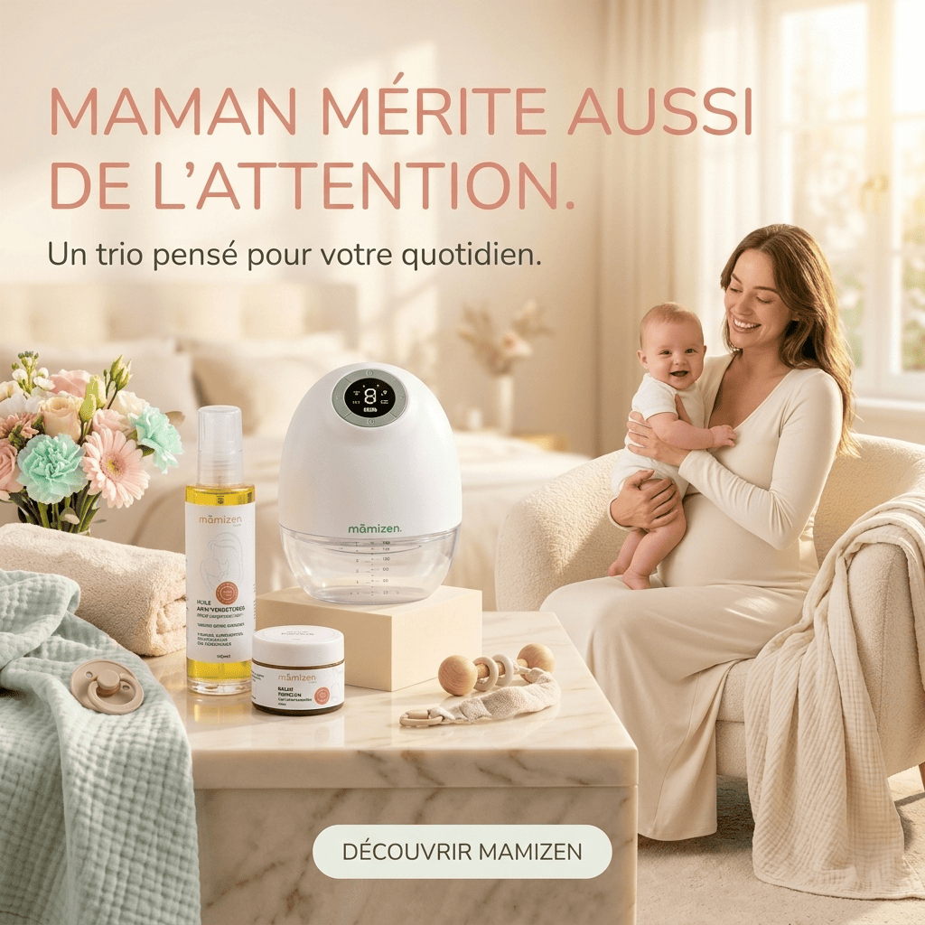 Coffret Maternité Mamizen | Tire-Lait mains libres & Soins Maman